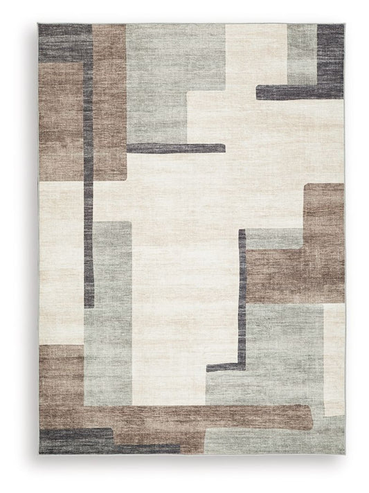 Larkport - Washable Rug - Hornell Furniture Outlet