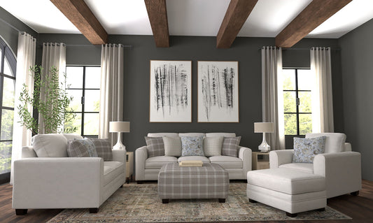 Magnolia - Sofa - Shell - Hornell Furniture Outlet