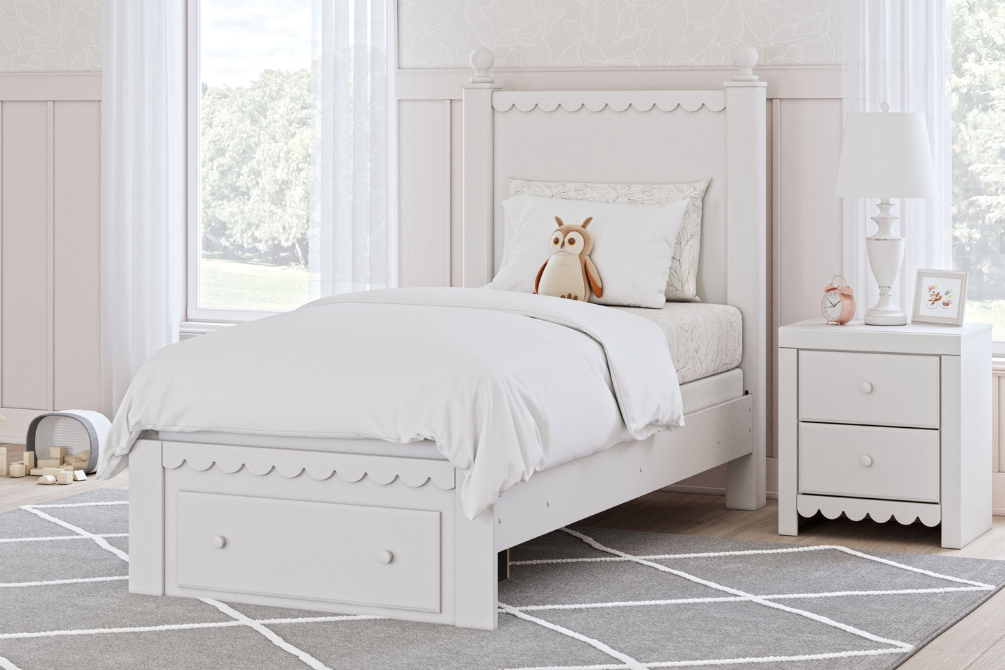 Mollviney - Panel Storage Bed - Hornell Furniture Outlet