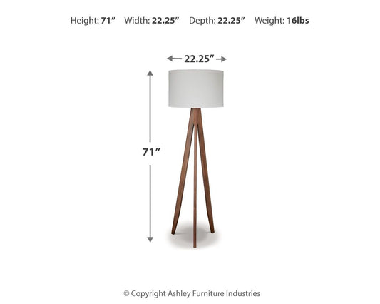 Dallson - Floor Lamp - Hornell Furniture Outlet