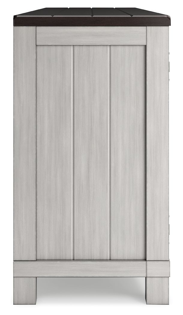 Darborn - Gray / Brown - 88" TV Stand With Electric Infrared Fireplace Insert - Hornell Furniture Outlet