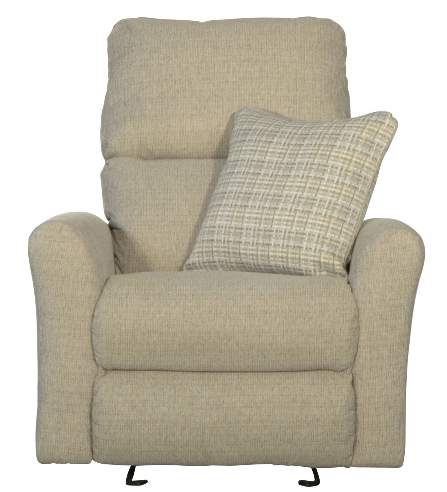 McPherson - Power Lay Flat Recliner - Buff - Hornell Furniture Outlet
