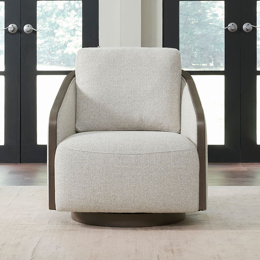Nora - Upholstered Swivel Accent Chair - Hornell Furniture Outlet