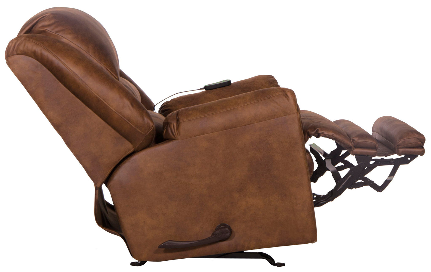 Hayden - Chaise Rocker Recliner With Heat / Massage & Oversize Xtra Comfort Footrest - Hornell Furniture Outlet