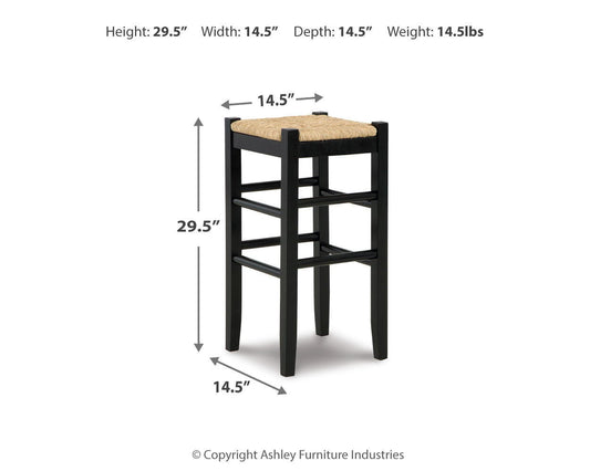 Mirimyn - Tall Stool (Set of 2) - Black