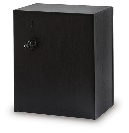Brizmore - Two Drawer Night Stand - Black