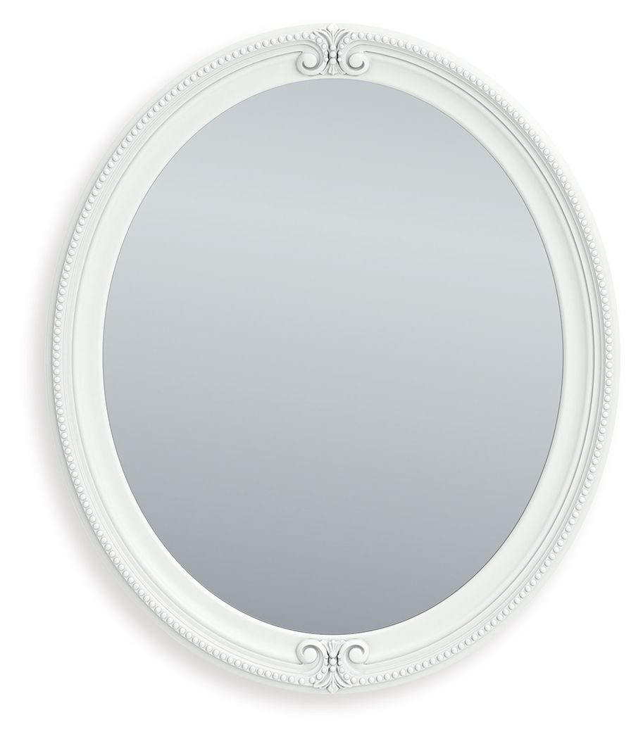 Kozlani - Bedroom Mirror - White - Hornell Furniture Outlet