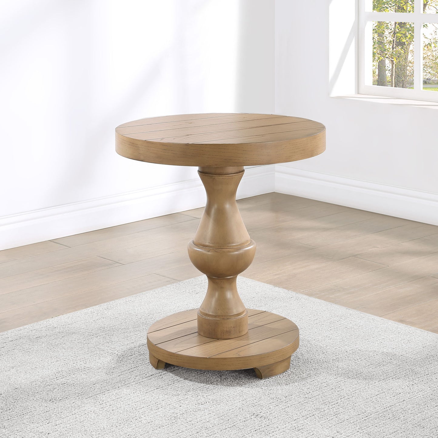 Dory - Round End Table - Hornell Furniture Outlet