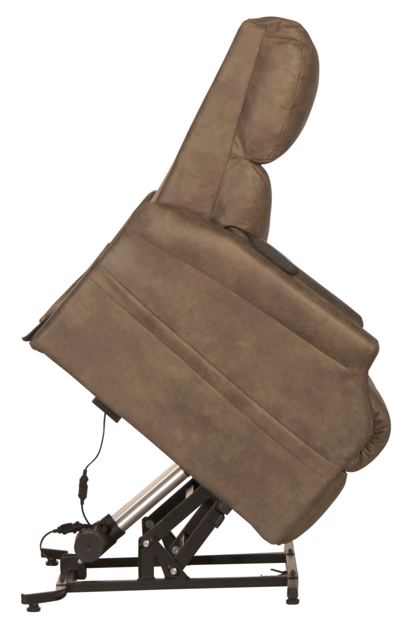 Brett - Power Lift Recliner - Coffee - Hornell Furniture Outlet