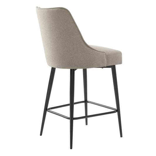 Olson - Counter Chair (Set of 2) - Khaki - Hornell Furniture Outlet