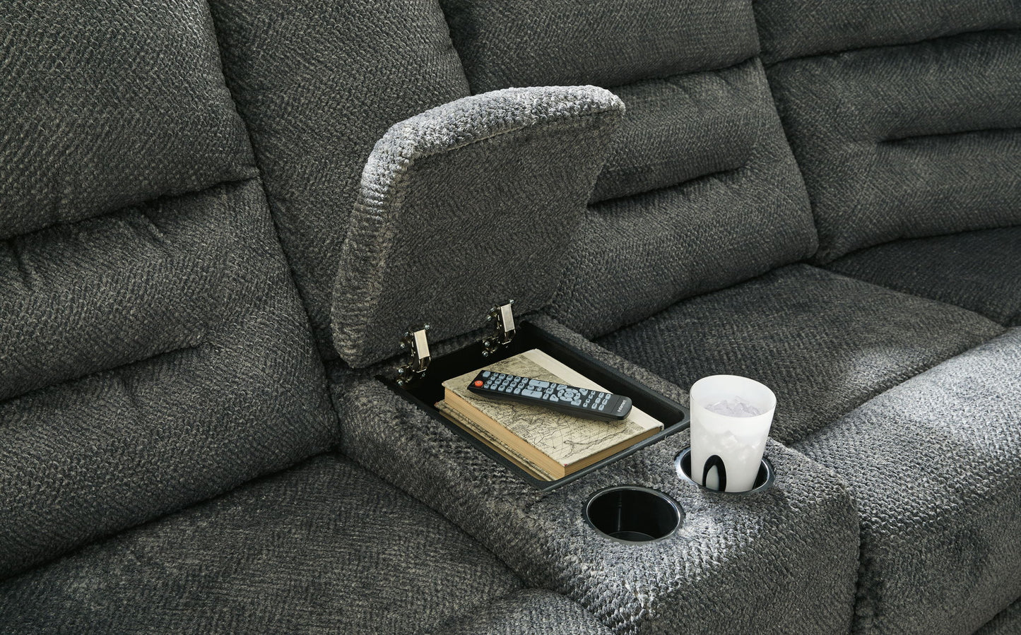 Nettington - Power Reclining Sectional - Hornell Furniture Outlet
