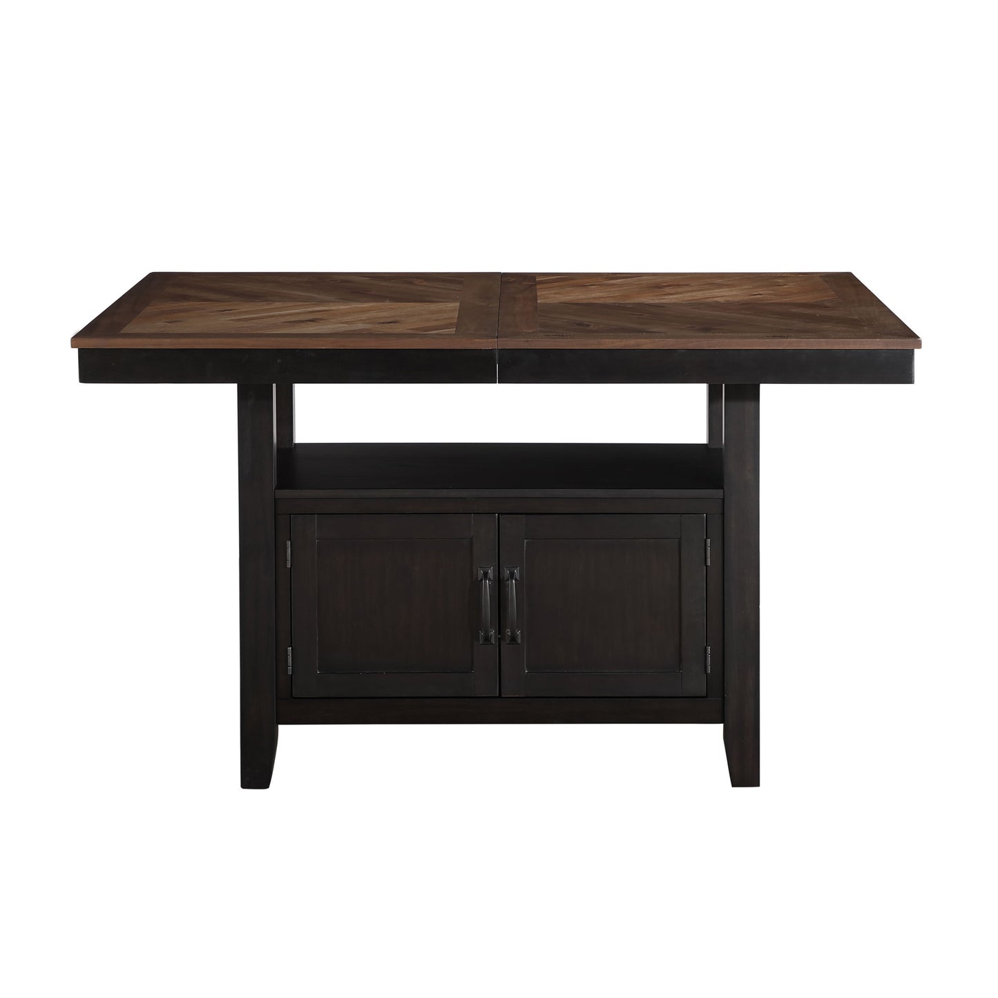Bermuda - Storage Counter Table - Black - Hornell Furniture Outlet