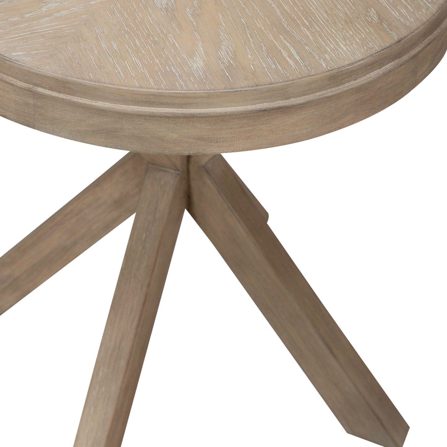 Brentwood - Round End Table - Sandstone - Hornell Furniture Outlet