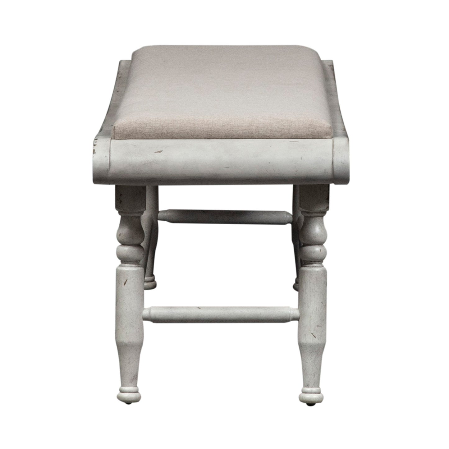 Whitney - Bench - White - Hornell Furniture Outlet