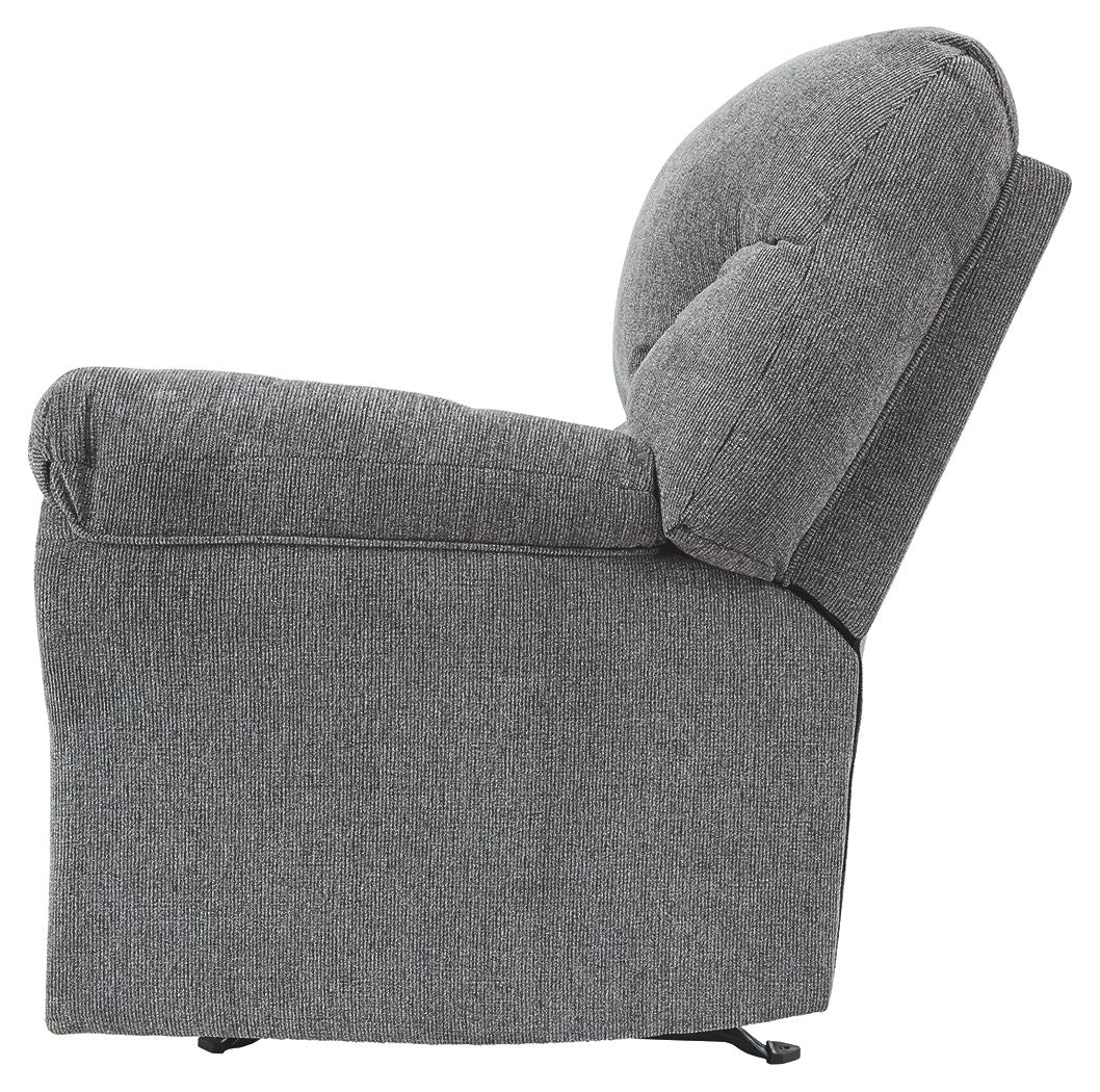 Allmaxx - Pewter - Rocker Recliner - Hornell Furniture Outlet