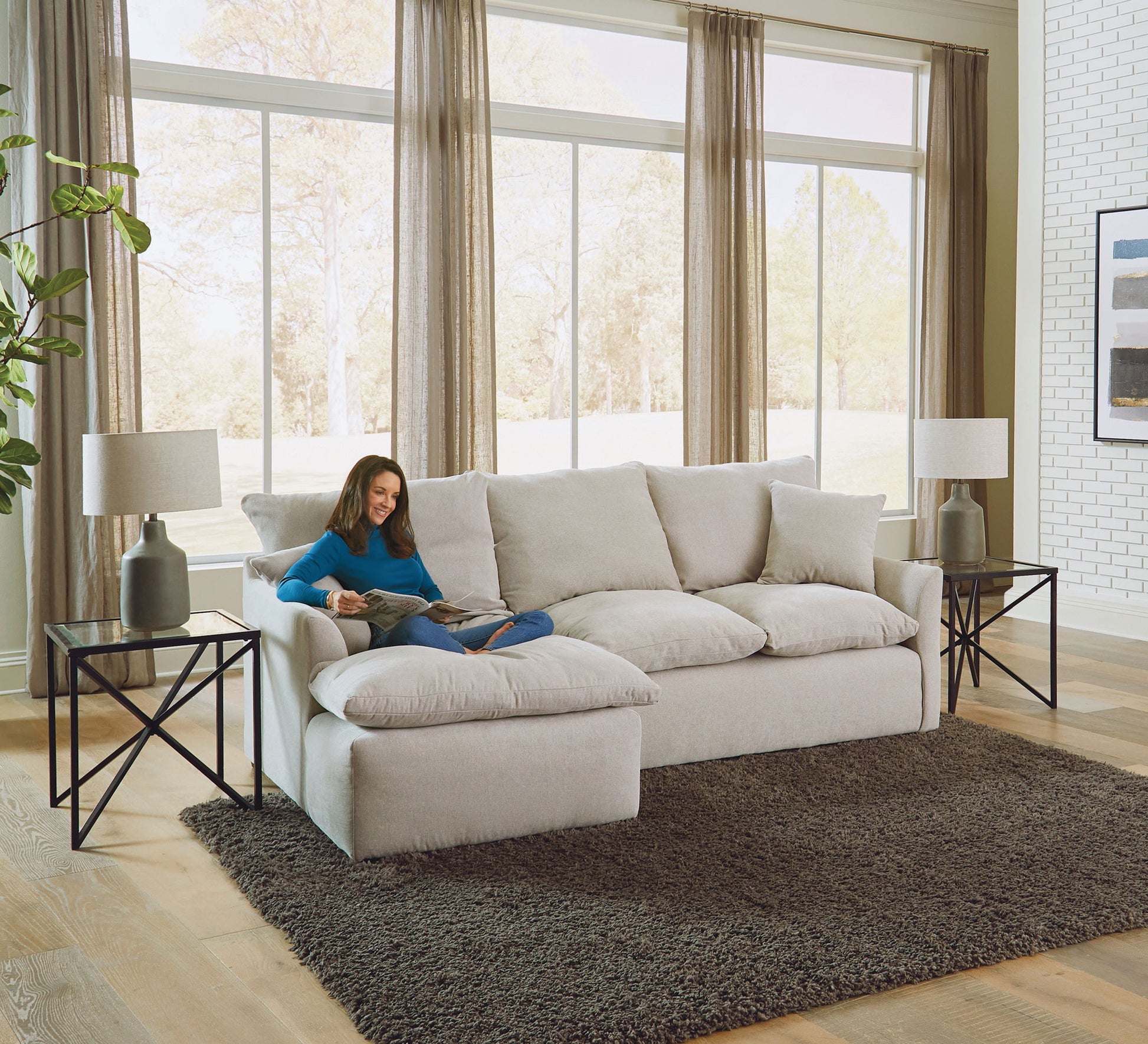 Harper - Sectional - Hornell Furniture Outlet
