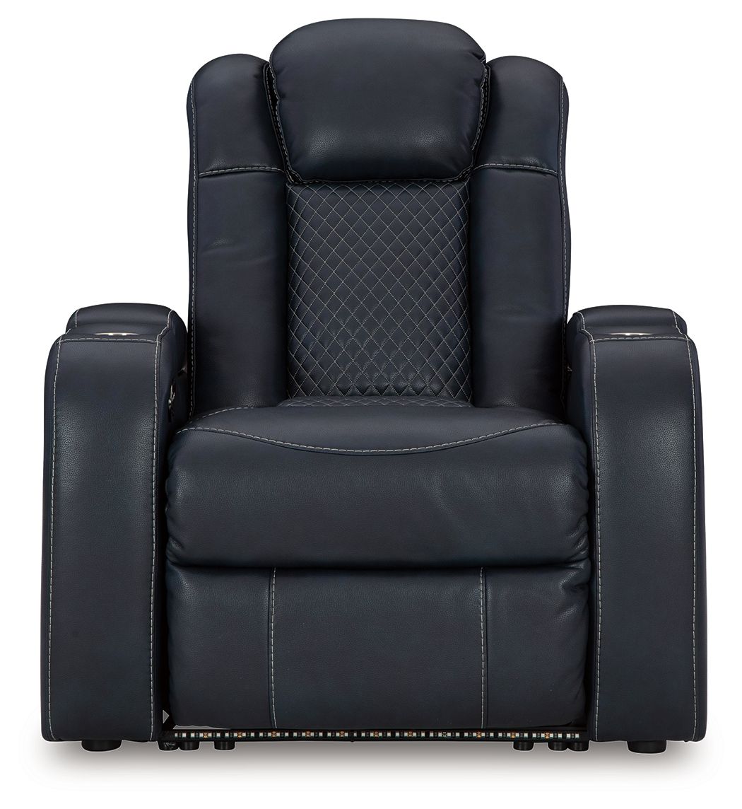 Fyne - dyme - Power Recliner/Adj Headrest - Hornell Furniture Outlet