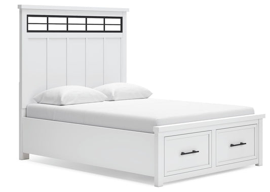 Ashbryn - Panel Storage Bedroom Set - Hornell Furniture Outlet