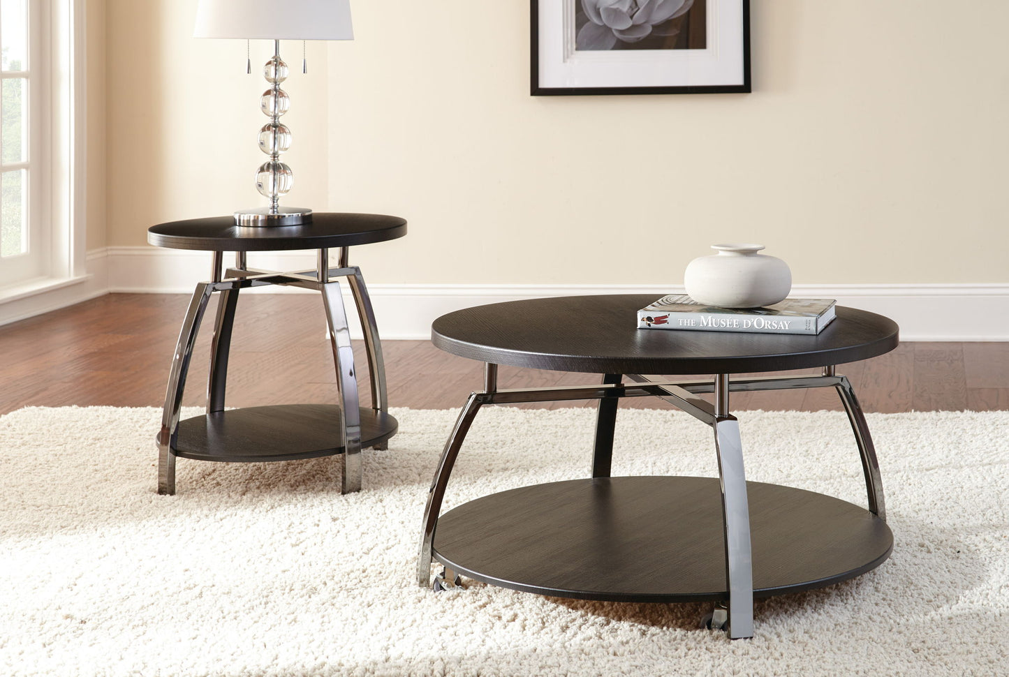 Coham - End Table - Brown - Hornell Furniture Outlet