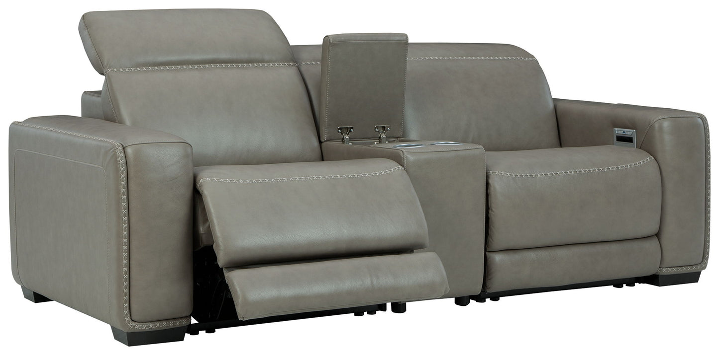 Correze - Power Reclining Sectional - Hornell Furniture Outlet
