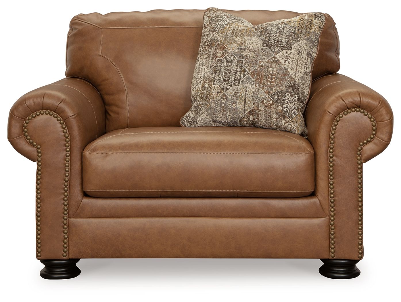 Carianna - Caramel - Chair And A Half - Hornell Furniture Outlet