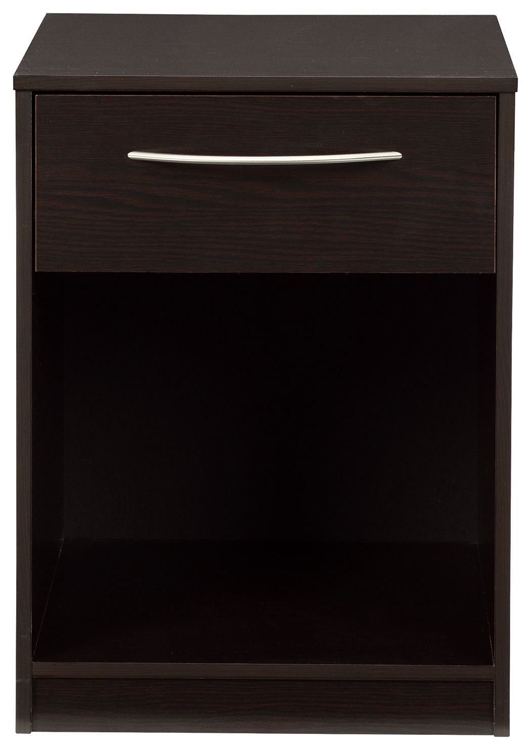 Finch - Black - One Drawer Night Stand - Hornell Furniture Outlet