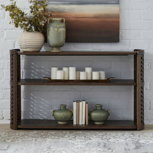 Warren Park - Sofa Table - Brown - Hornell Furniture Outlet