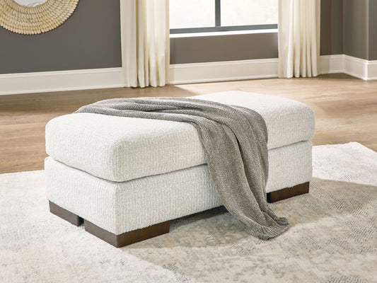 Hartside - Ottoman - Frosted - Hornell Furniture Outlet