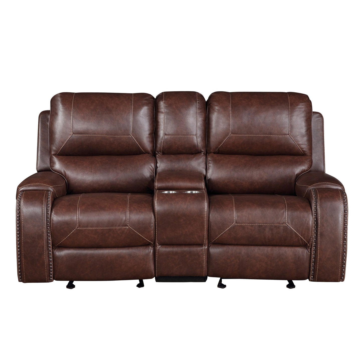 Keily - Manual Motion Glider Loveseat - Hornell Furniture Outlet