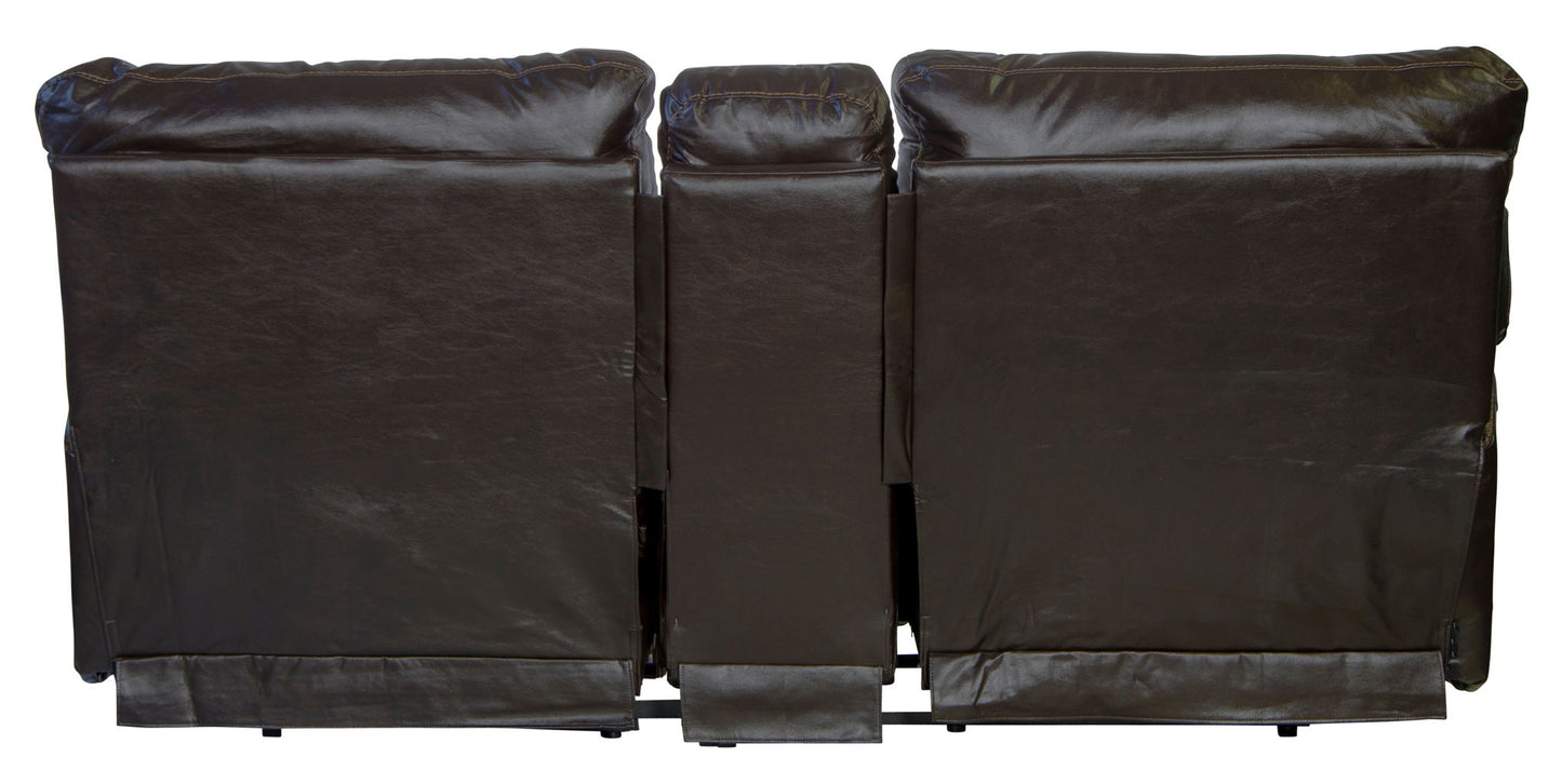 Wembley - Lay Flat Reclining Console Loveseat - Hornell Furniture Outlet