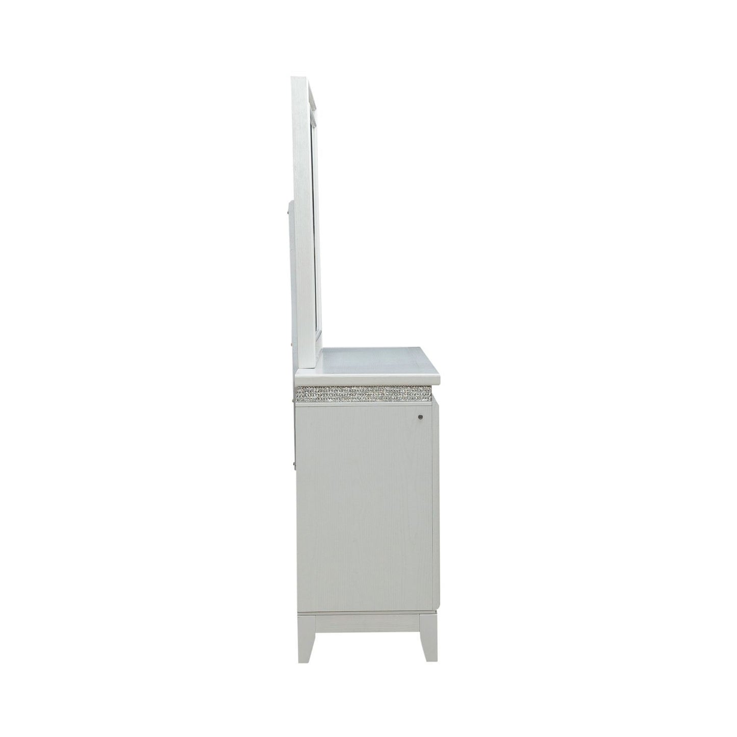 Reflections - Dresser & Mirror - White - Hornell Furniture Outlet