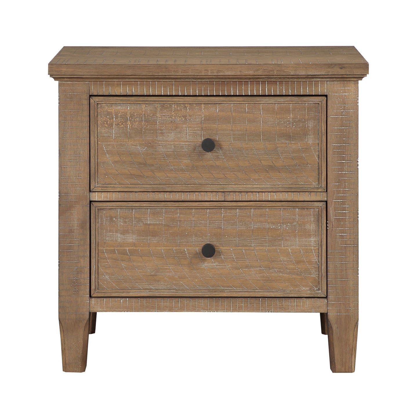 Riverdale - 2 Drawer Nightstand - Dark Brown - Hornell Furniture Outlet