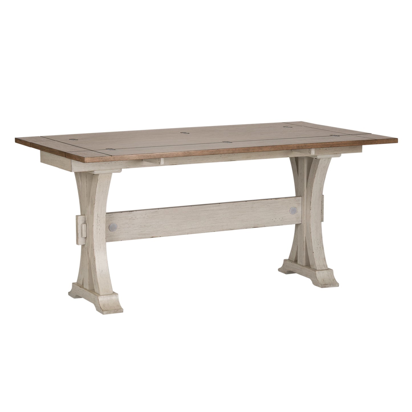 Farmhouse Reimagined - Flip Lid Sofa Table - White - Hornell Furniture Outlet