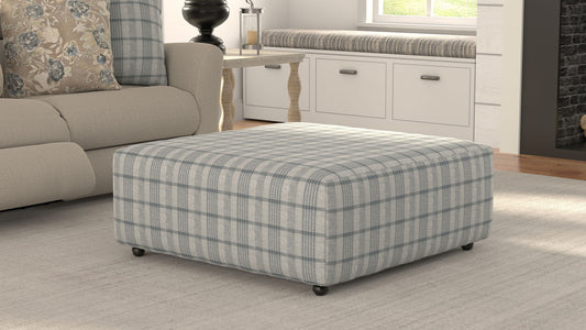 Chappy - Castered Cocktail Ottoman - Hornell Furniture Outlet