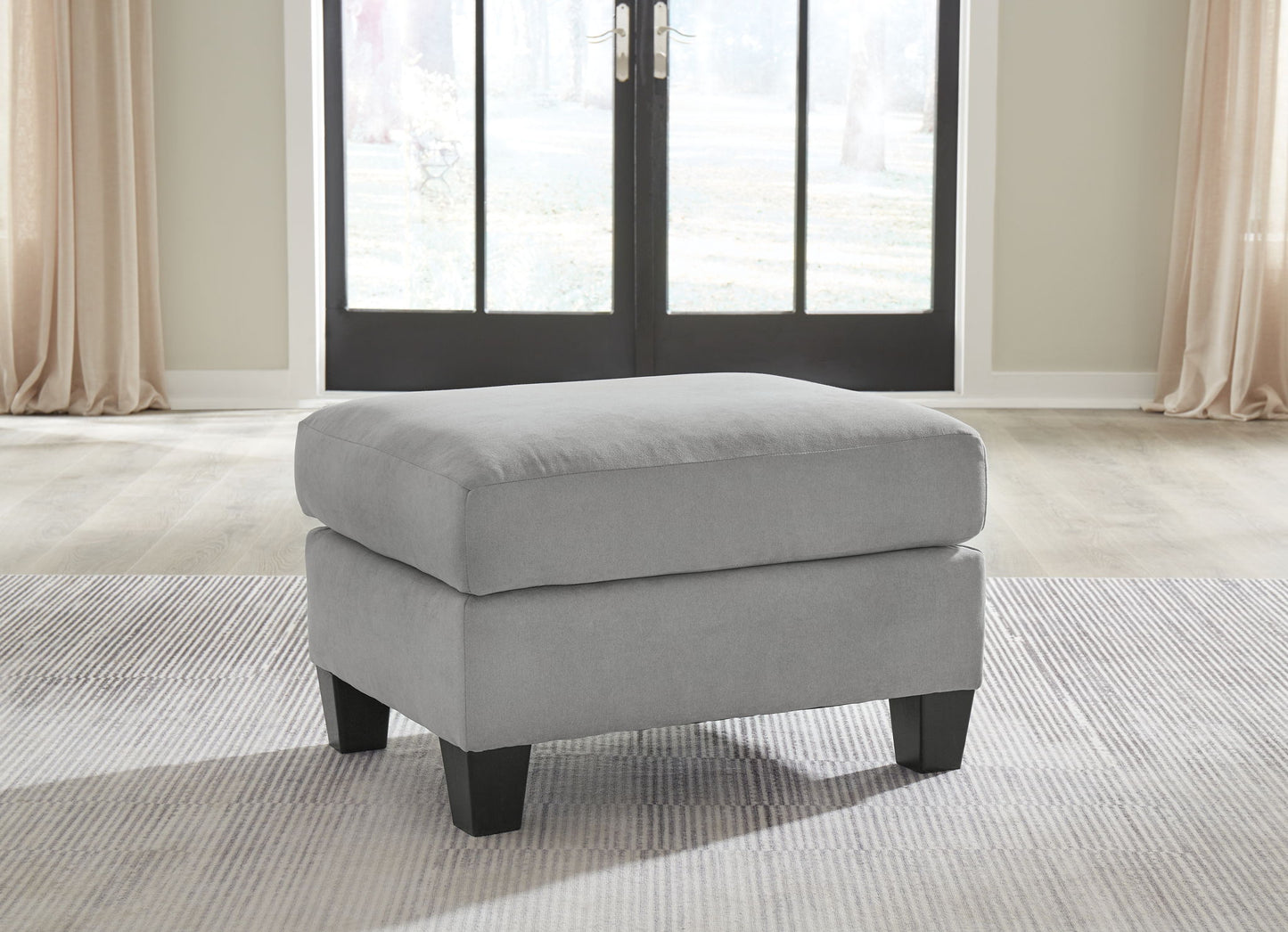 Adlai - Shadow - Ottoman - Hornell Furniture Outlet