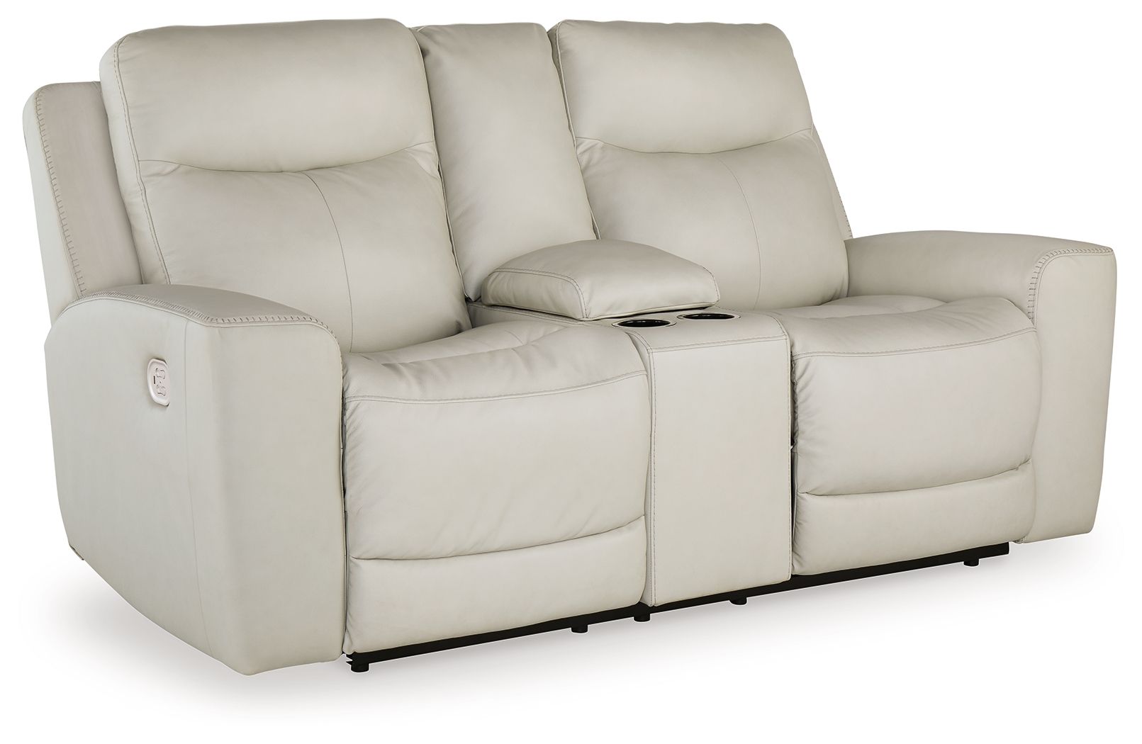 Mindanao - Coconut - 3 Pc. - Power Reclining Sofa, Power Reclining Loveseat With Console, Power Recliner - Hornell Furniture Outlet
