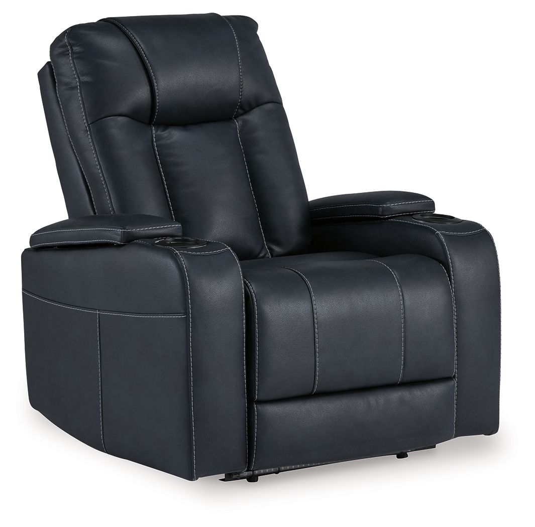 Feazada - Power Recliner With Adj Headrest - Hornell Furniture Outlet