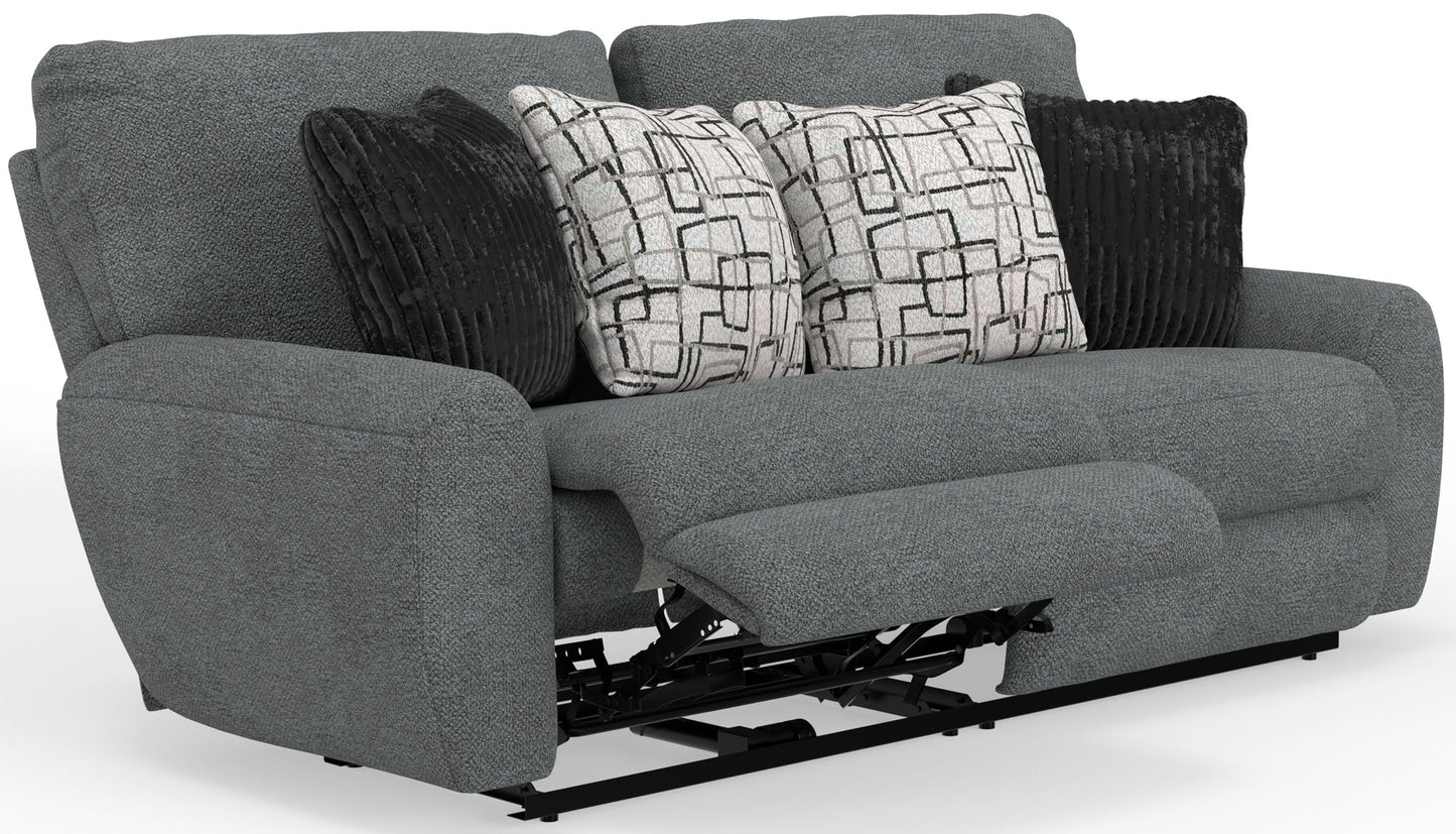 Maxwell - Power Deep Seat Reclining Sofa - Hornell Furniture Outlet