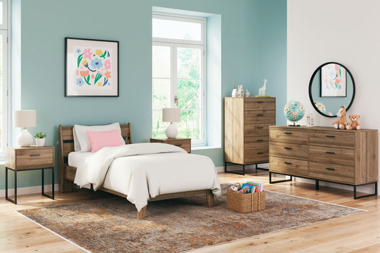 Deanlow - Panel Bedroom Set - Hornell Furniture Outlet