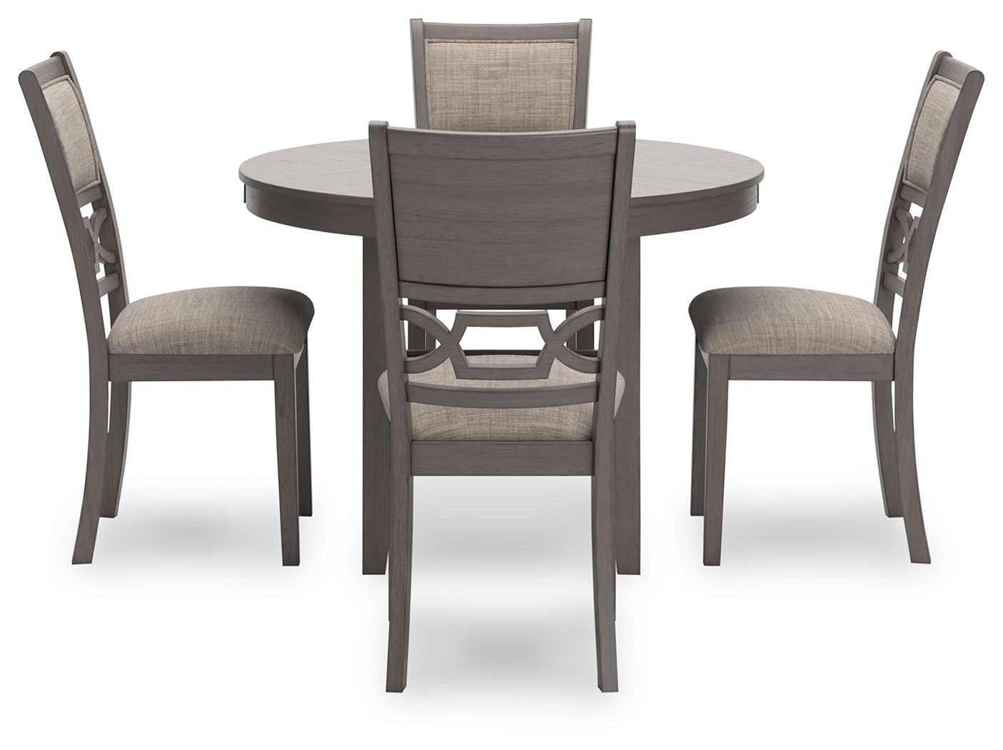 Wrenning - Gray - Dining Room Table Set (Set of 5) - Hornell Furniture Outlet