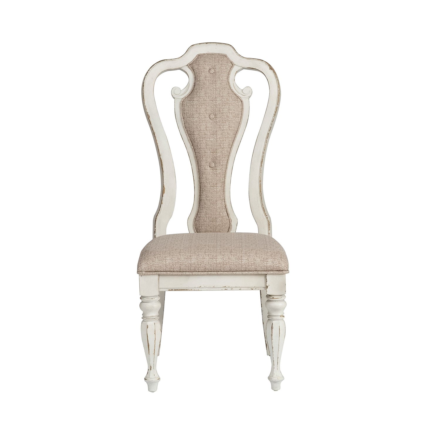 Magnolia Manor - Pedestal Table Set With Upholstered Chairs - Hornell Furniture Outlet