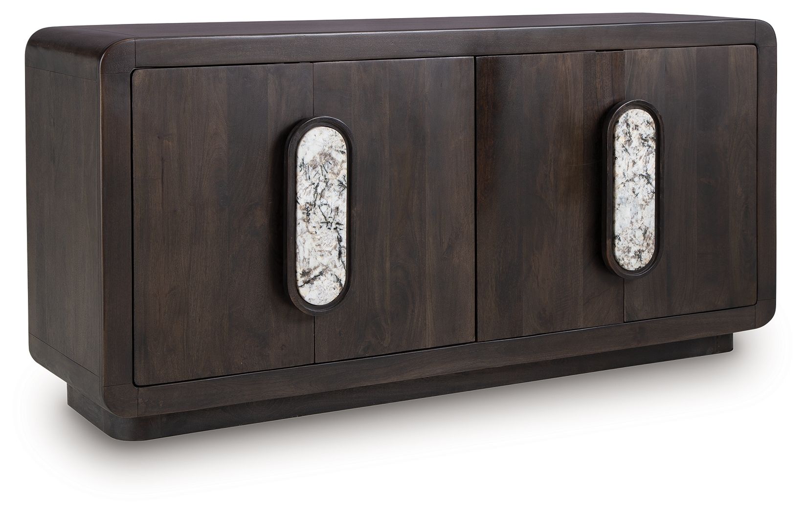 Elliston - Espresso Brown - Accent Cabinet - Hornell Furniture Outlet