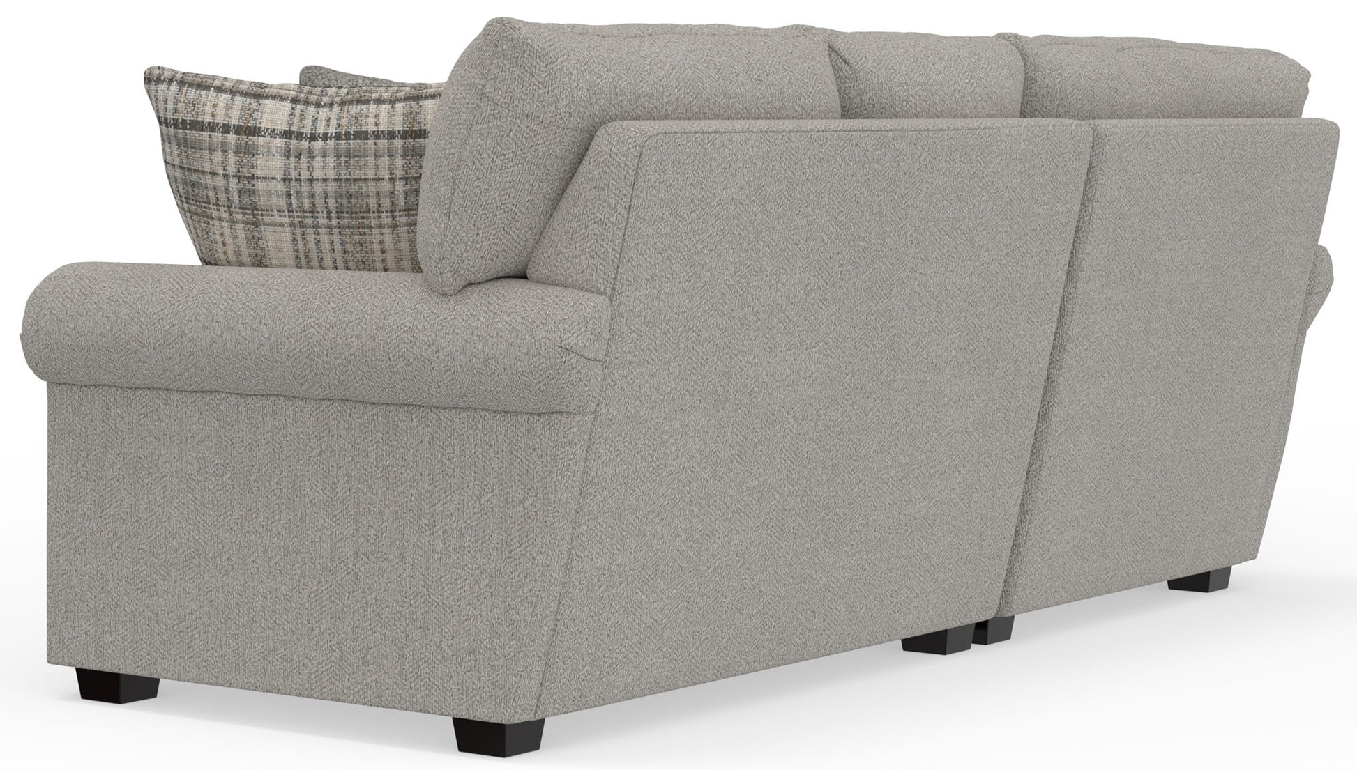 Livingston - Sectional With Comfort Coil Seating And Accent Pillows Included - Hornell Furniture Outlet