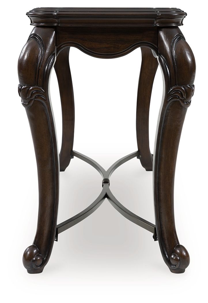 Maylee - Table With Cabriole Legs - Hornell Furniture Outlet