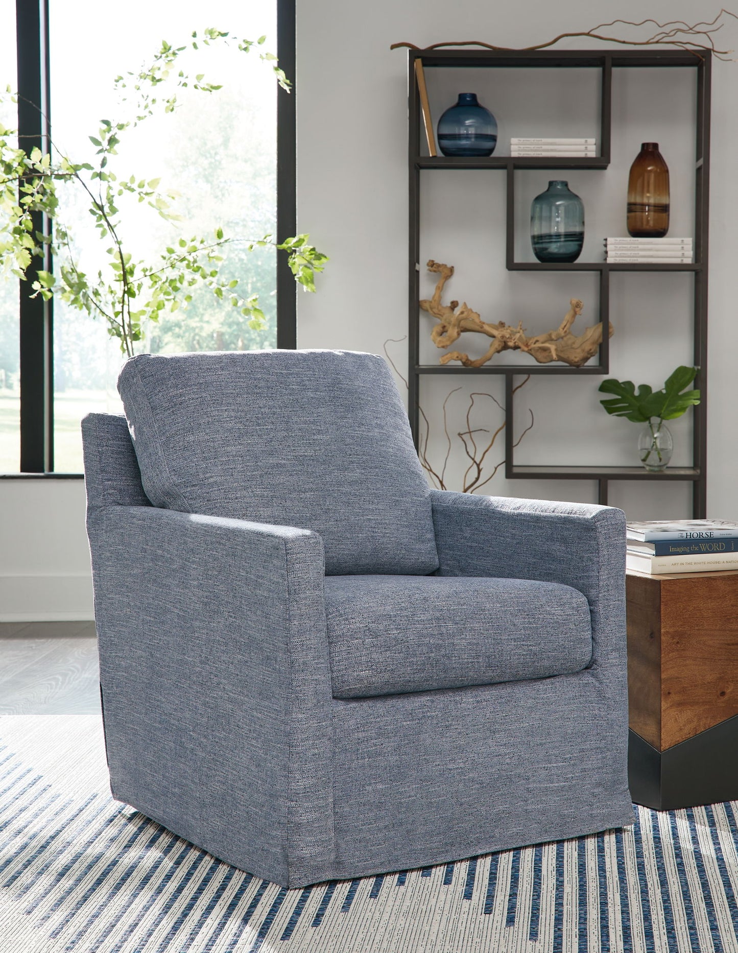 Nenana Next - gen Nuvella - Swivel Glider Accent Chair - Hornell Furniture Outlet