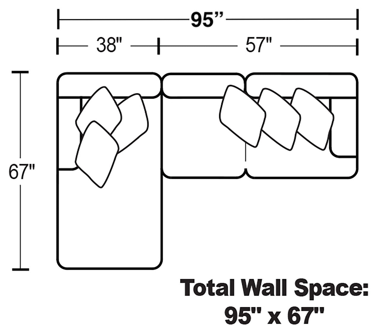 Crawford - Sectional - Hornell Furniture Outlet