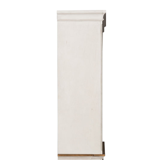 Morgan Creek - Entertainment Hutch - White - Hornell Furniture Outlet