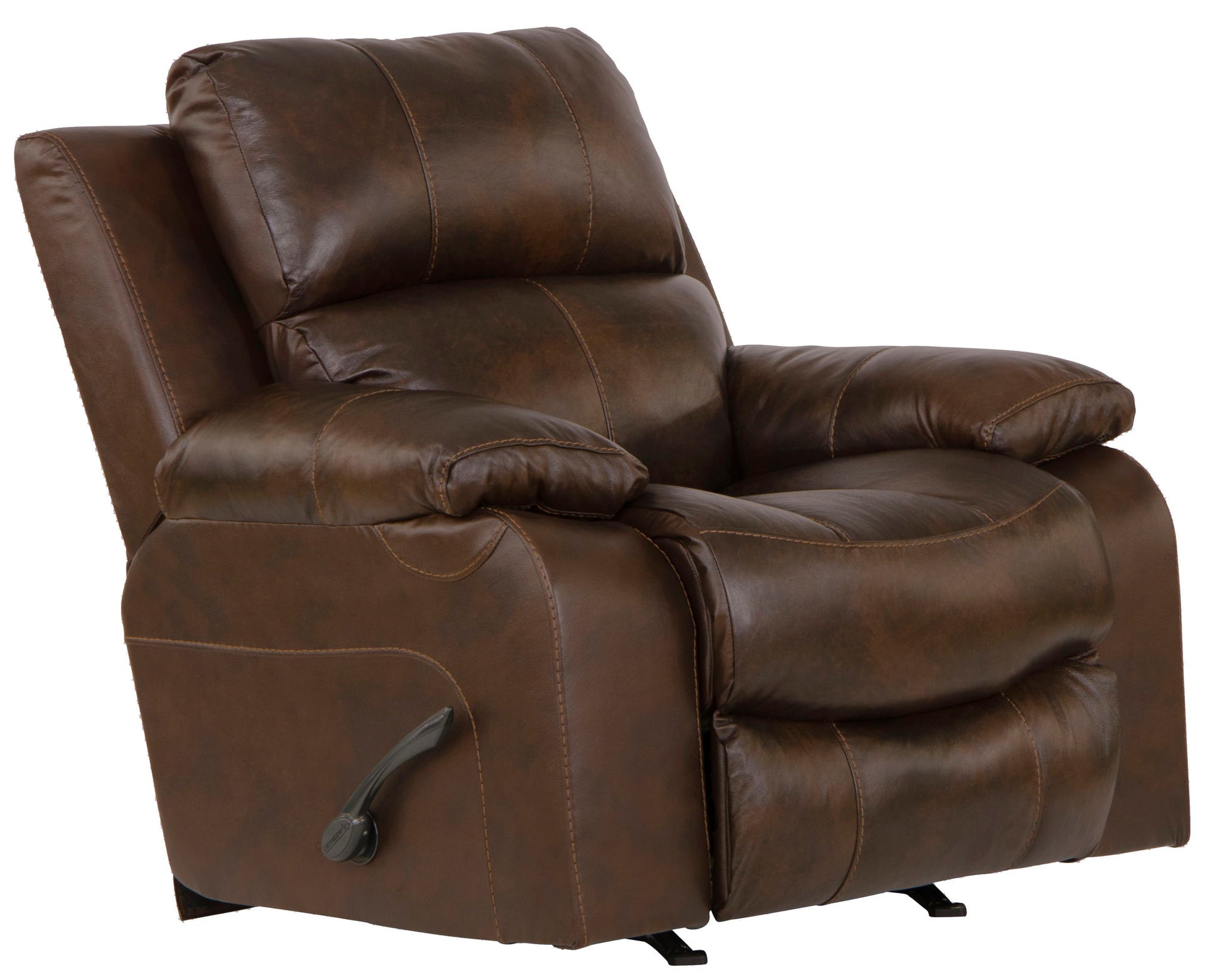 Positano - Top Grain Italian Leather Recliner - Hornell Furniture Outlet