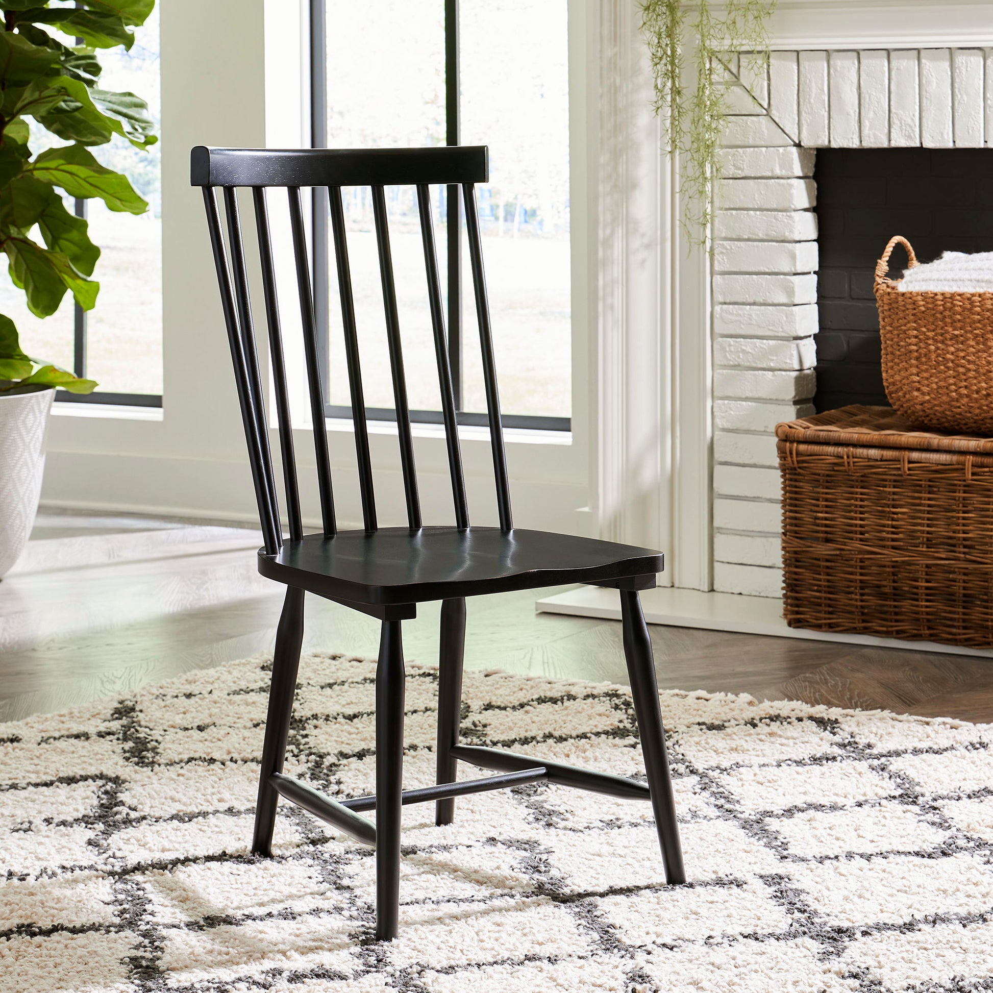 Capeside Cottage - Spindle Back Side Chair - Hornell Furniture Outlet