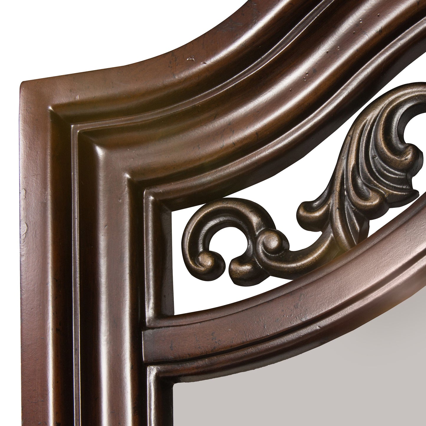 Messina Estates - Dresser & Mirror - Dark Brown - Hornell Furniture Outlet